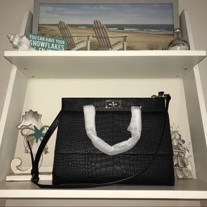 Take 40% Off Kate Spade ♠️ Black Convertible Bag NWTs